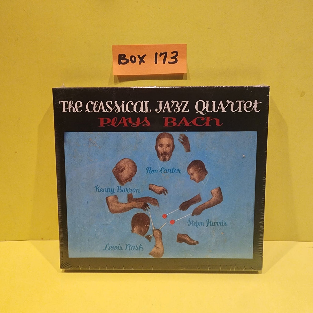 The Classical Jazz Quartet - Plays Bach - 2002 - 5508-2 New - Sealed - CDs The Classical Jazz Quartet - Plays Bach - 2002 - 5508-2 New - Sealed - CDs