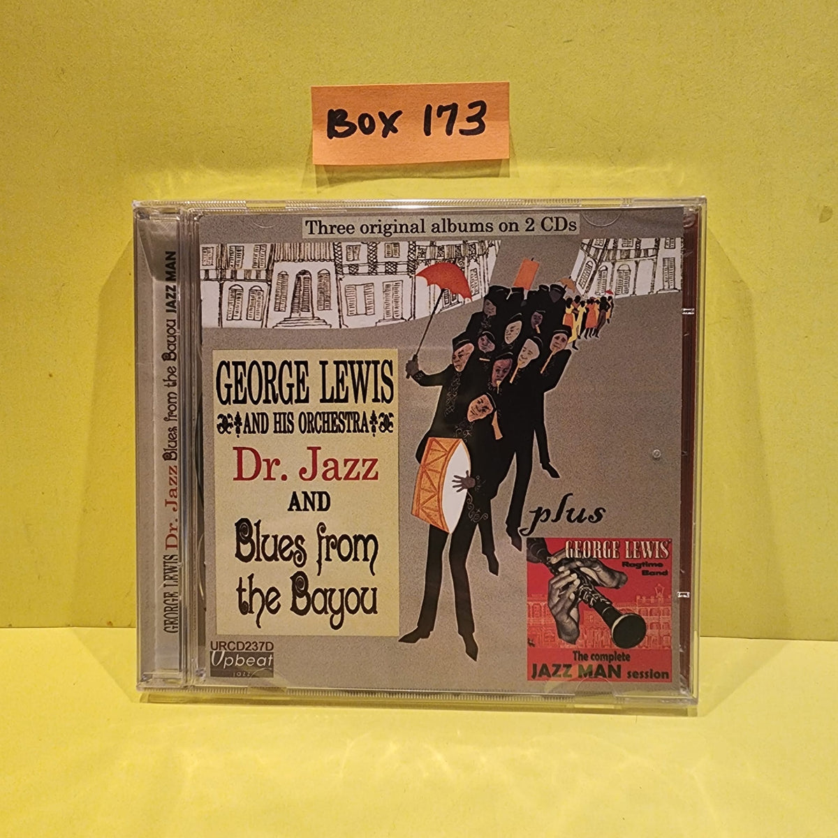 George Lewis - Dr Jazz Blues From The Bayou - 2012 - URCD237D New - Sealed - CDs George Lewis - Dr Jazz Blues From The Bayou - 2012 - URCD237D New - Sealed - CDs