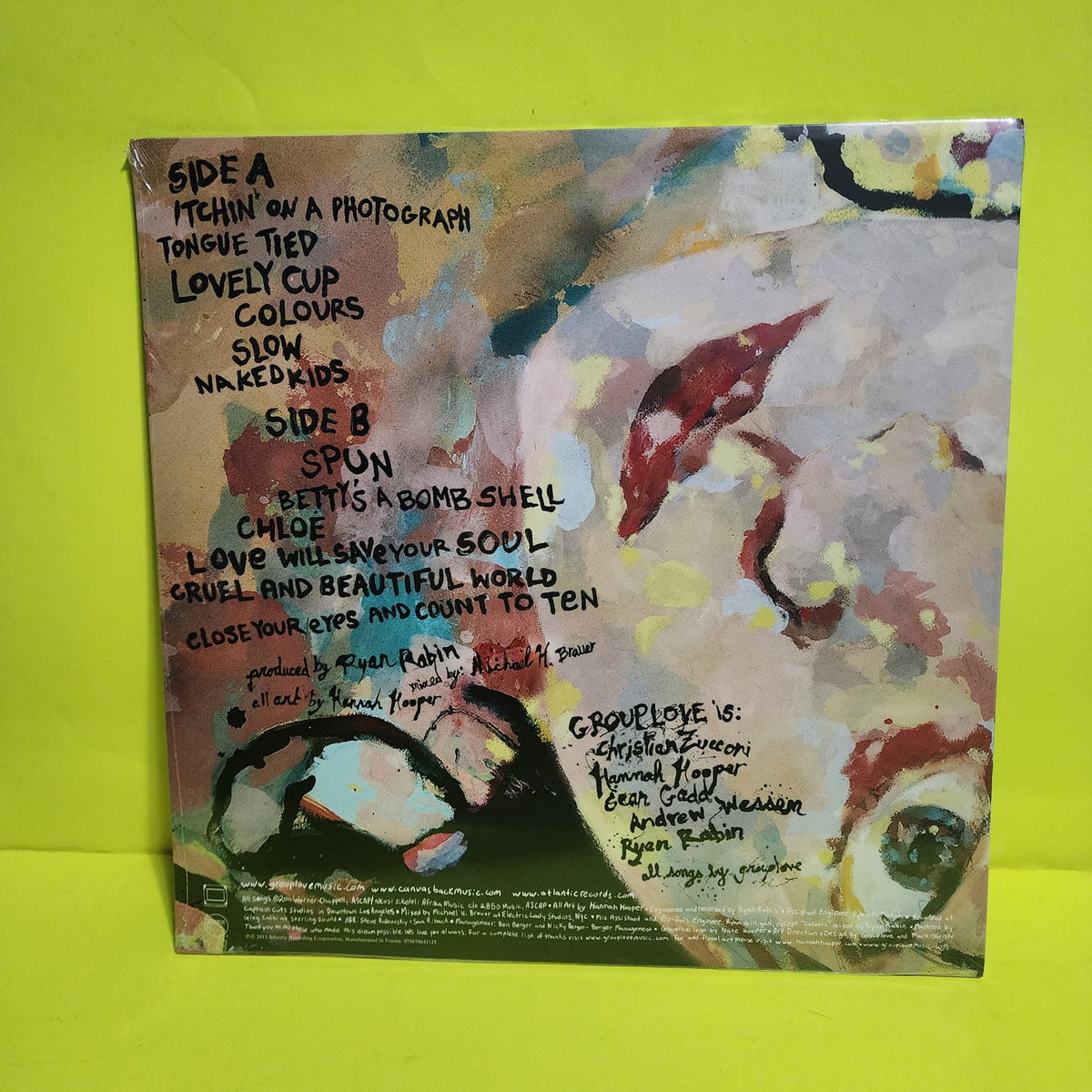 Grouplove - Never Trust A Happy Song - 2022 - 075678640018 New - Sealed - Vinyl Grouplove - Never Trust A Happy Song - 2022 - 075678640018 New - Sealed - Vinyl