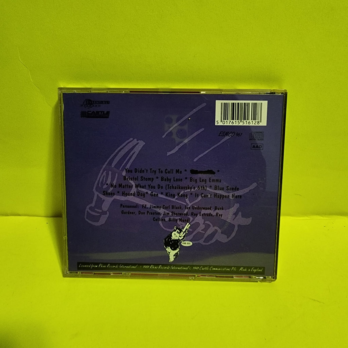 Mothers Of Invention - 'Tis The Season To Be Jelly (Live In Sweden 1967) - ESMCD 961 Used - VG++ - CDs Mothers Of Invention - 'Tis The Season To Be Jelly (Live In Sweden 1967) - ESMCD 961 Used - VG++ - CDs