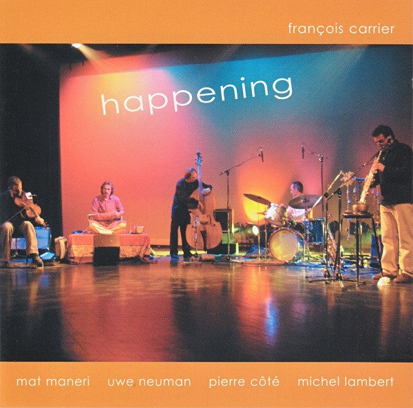 François Carrier - Happening - 2006 - CD LR 451/452 New - Sealed - CDs François Carrier - Happening - 2006 - CD LR 451/452 New - Sealed - CDs