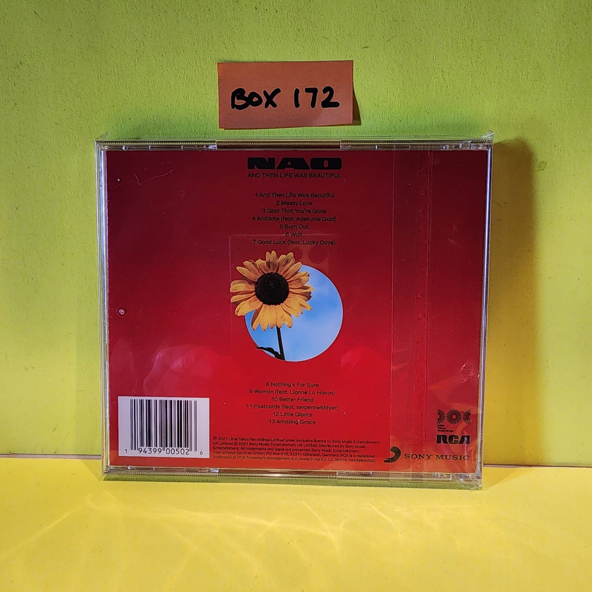 Nao - And Then Life Was Beautiful - 2021 - 19439900502 New - Sealed - CDs Nao - And Then Life Was Beautiful - 2021 - 19439900502 New - Sealed - CDs