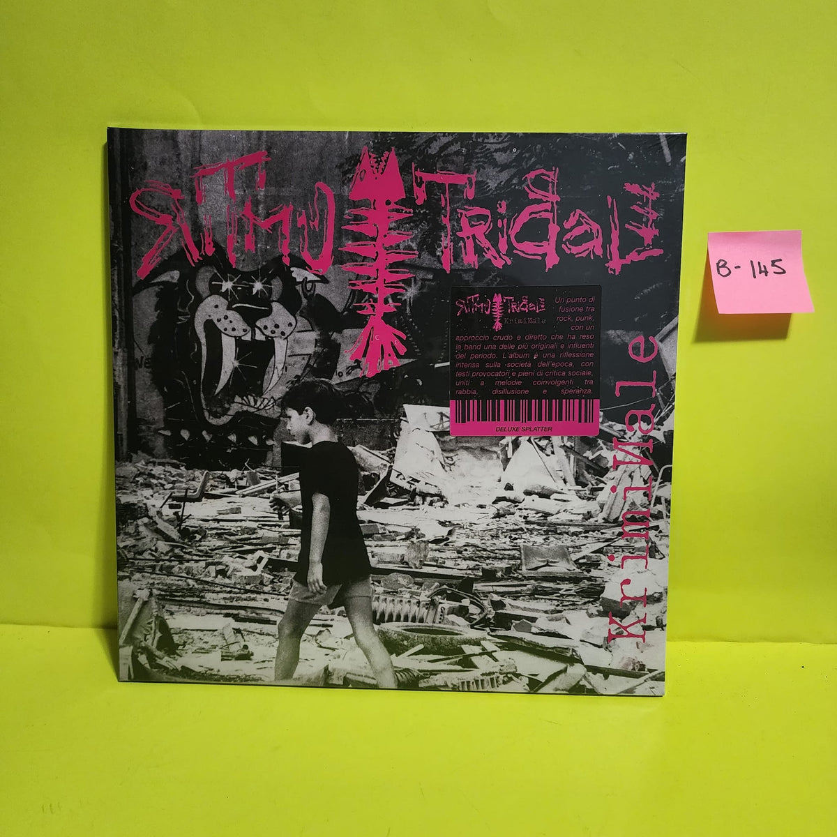 Ritmo Tribale - Kriminale / Deluxe Edition Splatter Colored Vinyl - 2024 - VP5 New - Sealed - Vinyl Ritmo Tribale - Kriminale / Deluxe Edition Splatter Colored Vinyl - 2024 - VP5 New - Sealed - Vinyl