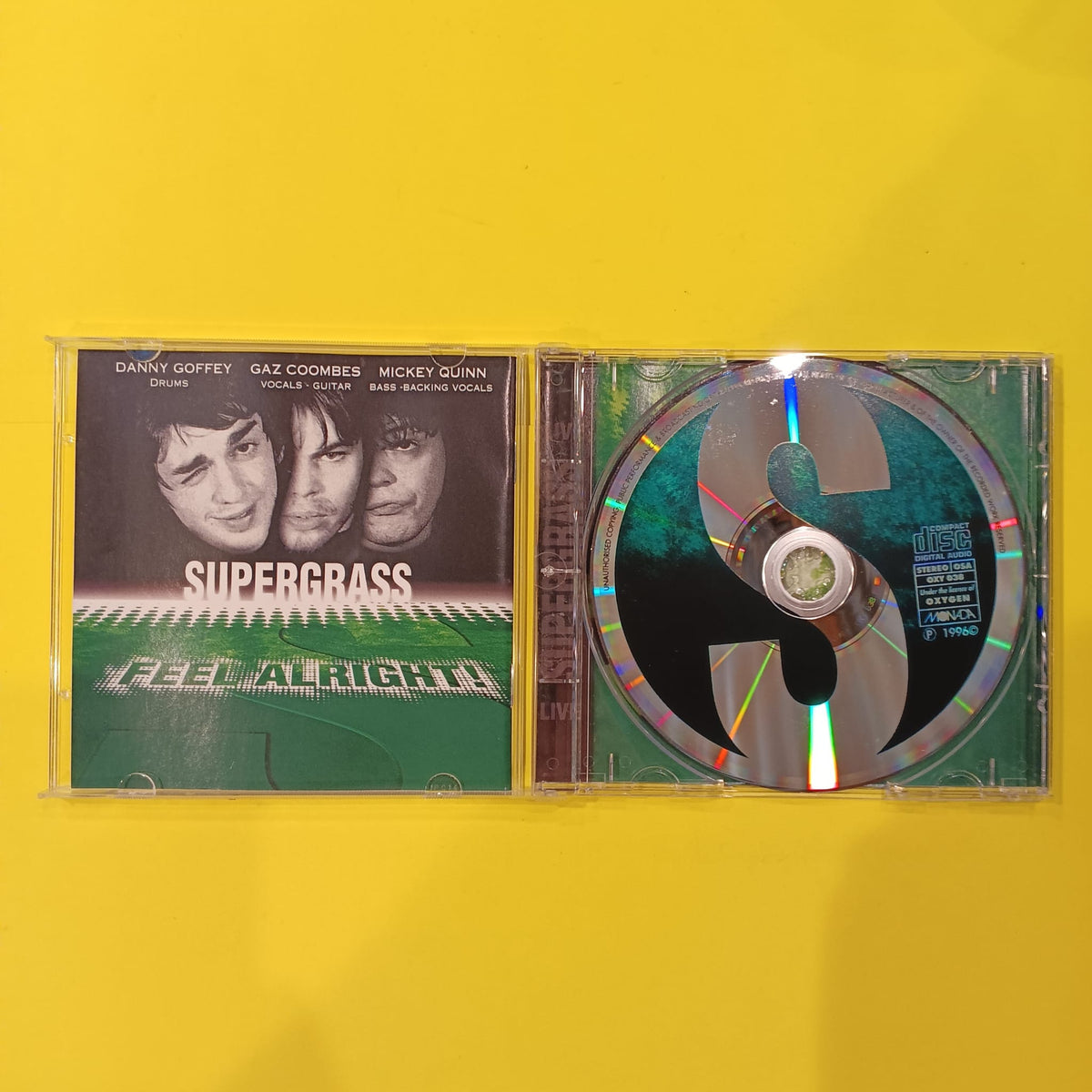 Supergrass - Feel Alright! - 1996 - OXY038 Used - NM - CDs Supergrass - Feel Alright! - 1996 - OXY038 Used - NM - CDs