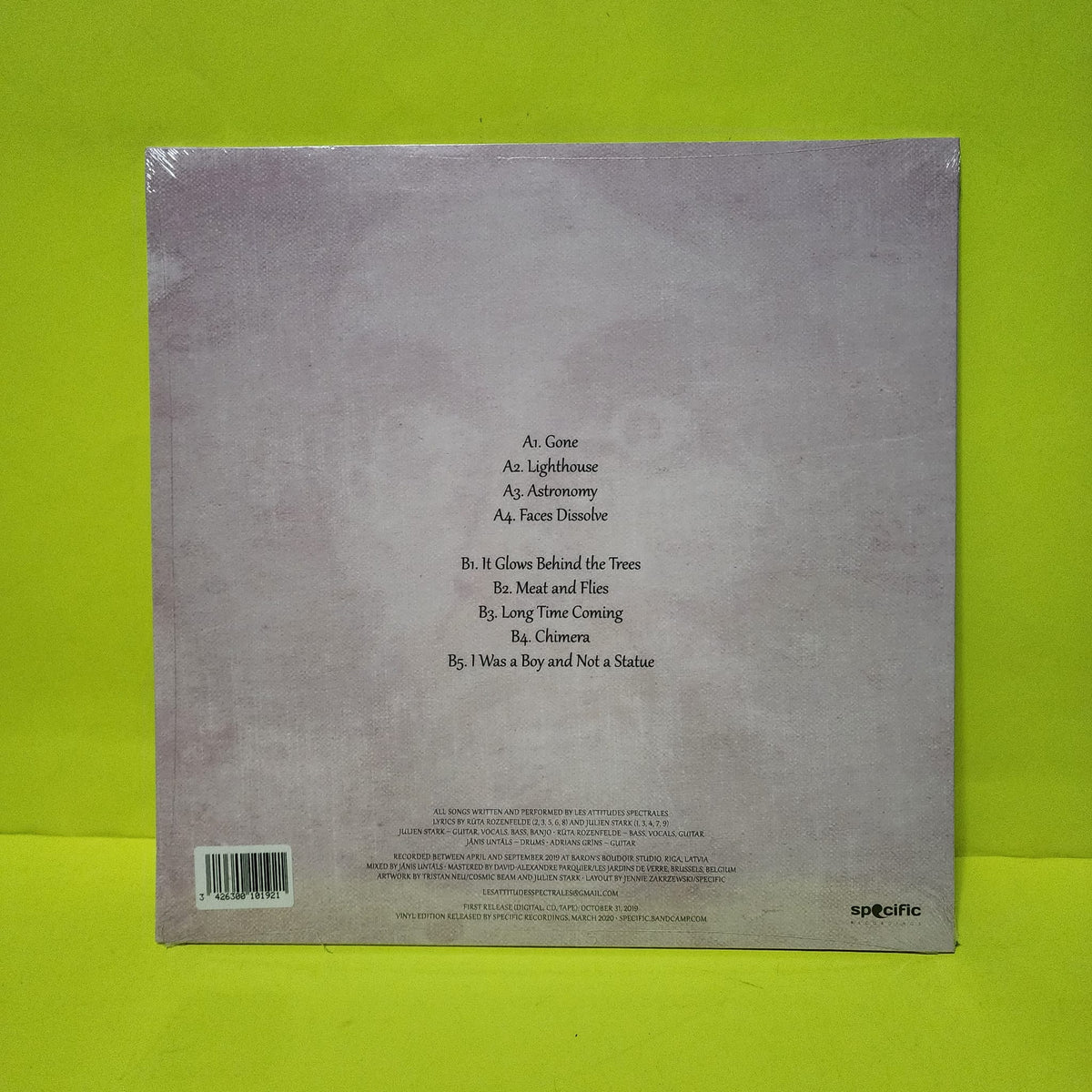 Les Attitudes Spectrales - Vampire In The Summer - 2020 - SPCFC051_2020 New - Sealed - Vinyl Les Attitudes Spectrales - Vampire In The Summer - 2020 - SPCFC051_2020 New - Sealed - Vinyl