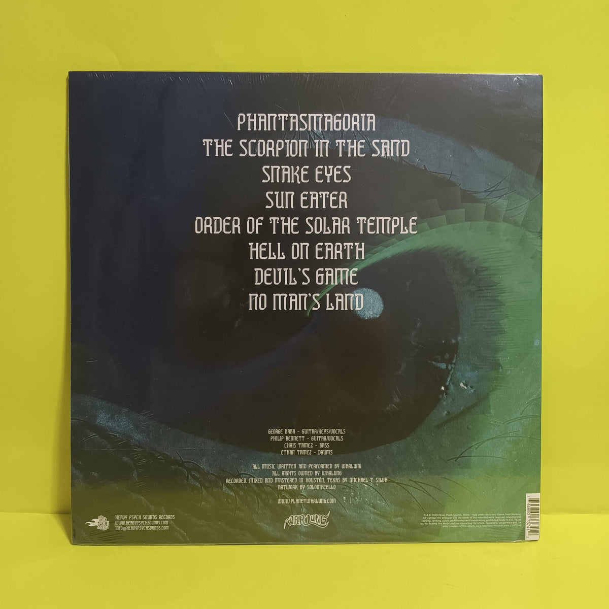 Warlung - Optical Delusions - 2020 - HPS140 New - Sealed - Vinyl Warlung - Optical Delusions - 2020 - HPS140 New - Sealed - Vinyl