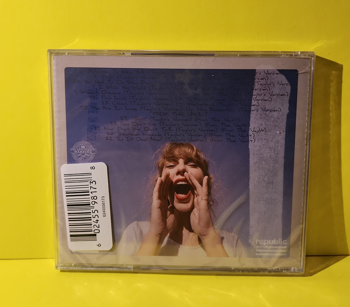 Taylor Swift - 1989 (Taylor's Version) - 2023 - 602455981738 New - Sealed - CDs Taylor Swift - 1989 (Taylor's Version) - 2023 - 602455981738 New - Sealed - CDs