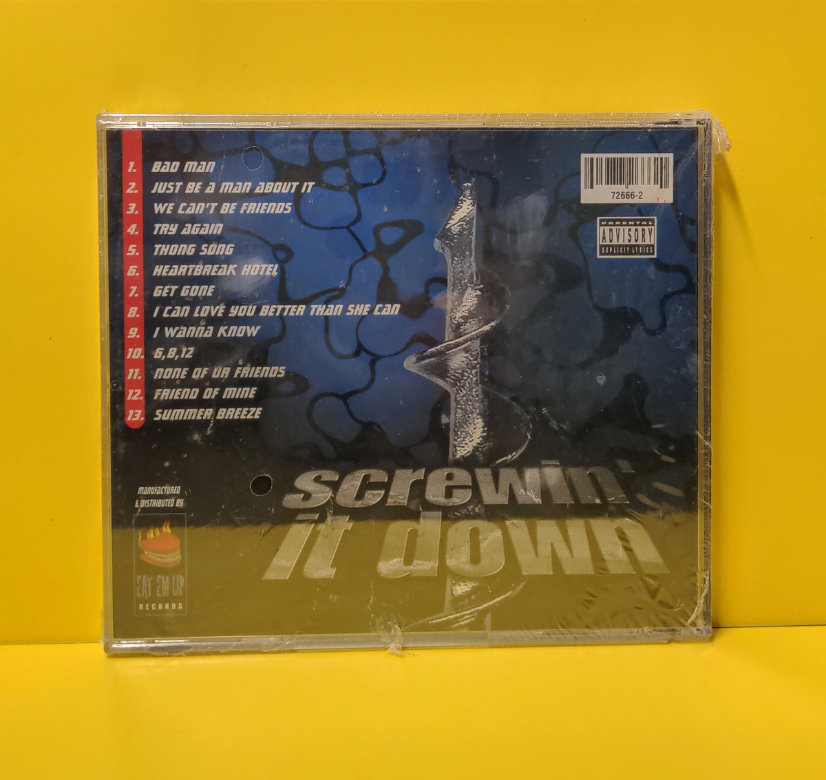 Various - Screwin' It Down - 2000 - 72666-2 New - Sealed - CDs Various - Screwin' It Down - 2000 - 72666-2 New - Sealed - CDs
