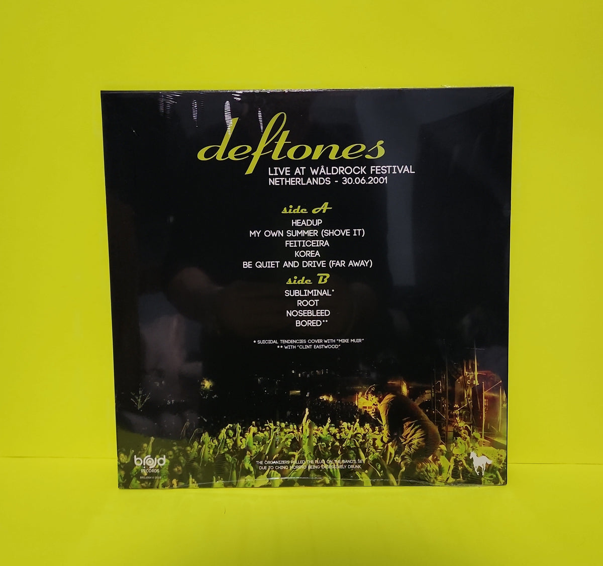 Deftones - Live At Waldrock Festival (Drunk Set) - 2024 - BROJ004 New - Sealed - Vinyl Deftones - Live At Waldrock Festival (Drunk Set) - 2024 - BROJ004 New - Sealed - Vinyl