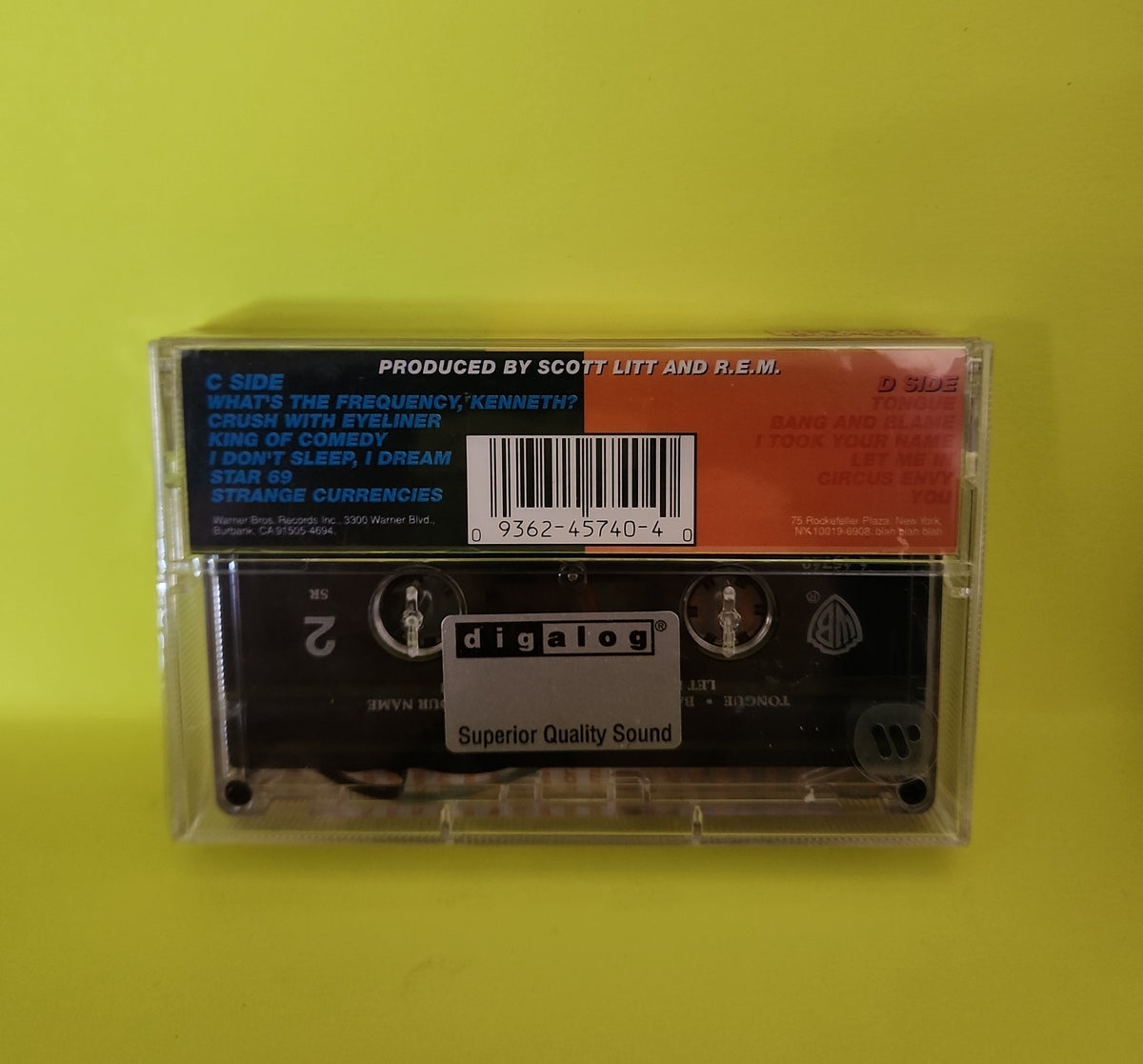 R.E.M. - Monster - 1994 - 9362457404 New - Sealed - cassettes R.E.M. - Monster - 1994 - 9362457404 New - Sealed - cassettes
