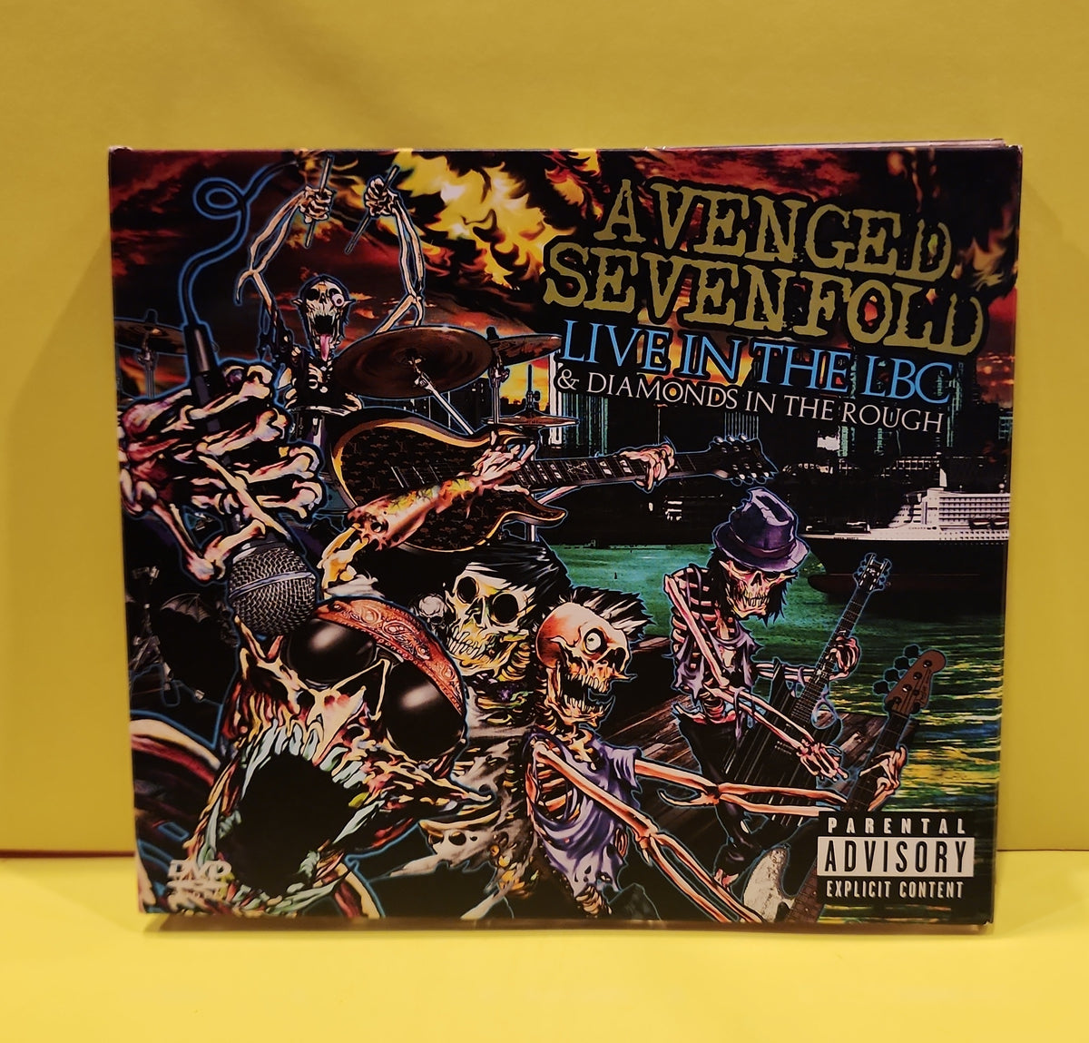 Avenged Sevenfold - Live In The LBC & Diamonds In The Rough - 2008 - 9362-49870-2 New - EX - CDs Avenged Sevenfold - Live In The LBC & Diamonds In The Rough - 2008 - 9362-49870-2 New - EX - CDs