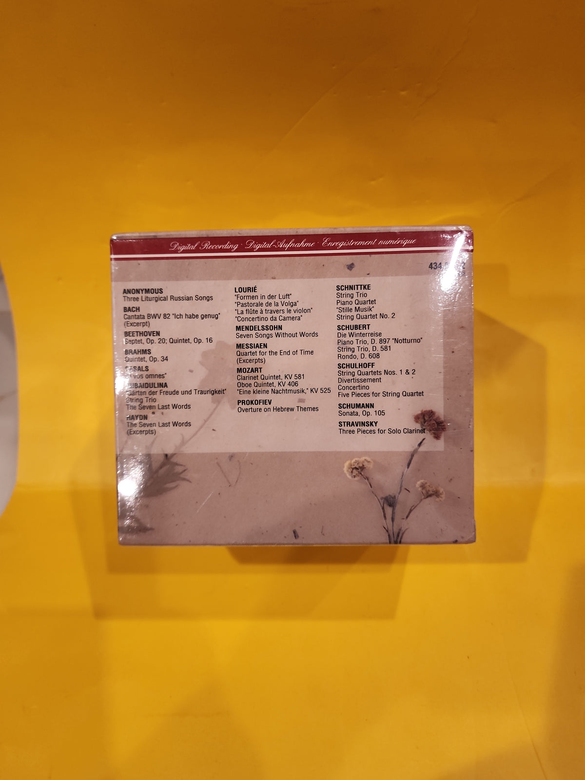 Various - Lockenhaus Festival 1982-1992: A Decade Of Music-Making - 1997 - 434 030-2 New - Sealed - CDs Various - Lockenhaus Festival 1982-1992: A Decade Of Music-Making - 1997 - 434 030-2 New - Sealed - CDs