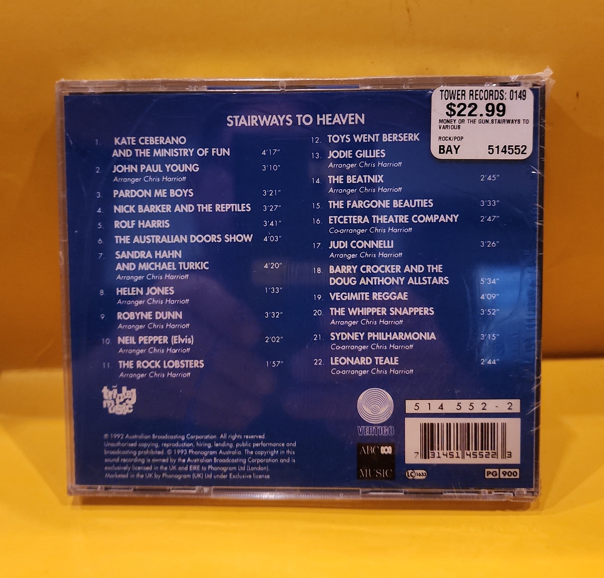 Various - The Money Or The Gun - 1992 - 514 552 - 2 New - Sealed - CDs Various - The Money Or The Gun - 1992 - 514 552 - 2 New - Sealed - CDs