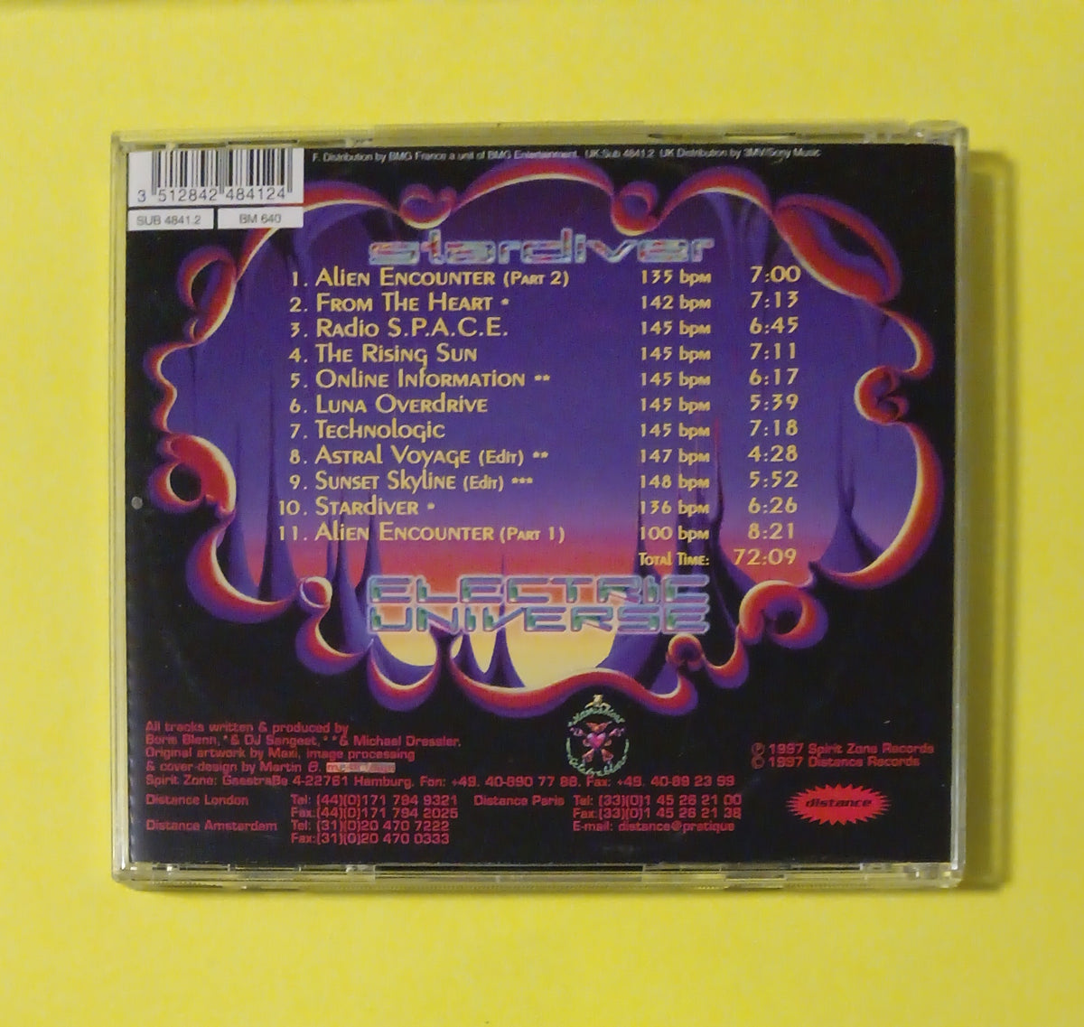 Electric Universe - Stardiver - 1997 - SUB 4841.2 New - Sealed - CDs Electric Universe - Stardiver - 1997 - SUB 4841.2 New - Sealed - CDs
