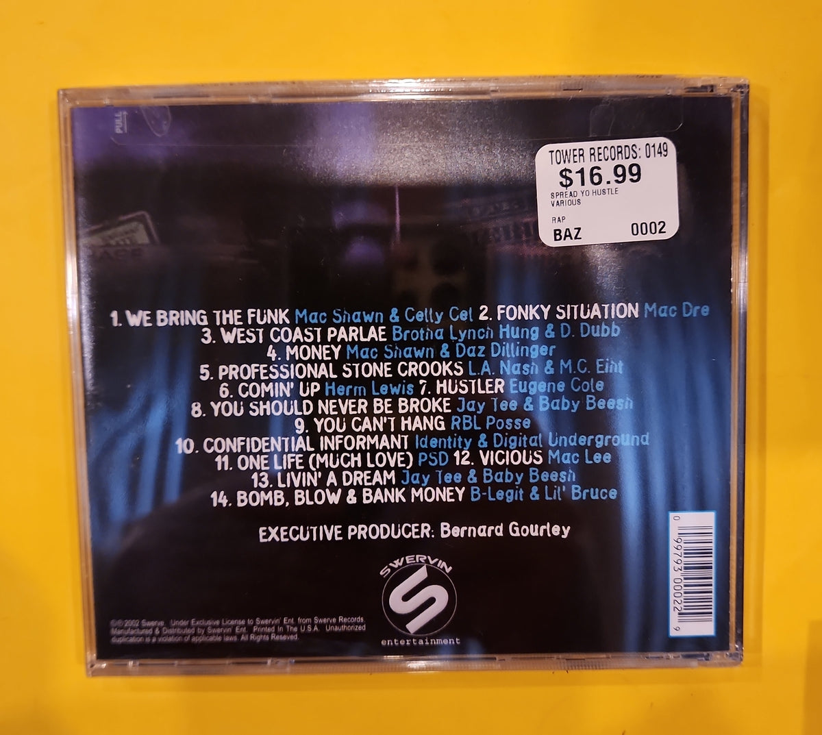 Various - Spread Yo' Hustle - 2002 - SWE0002-2 New - Sealed - CDs Various - Spread Yo' Hustle - 2002 - SWE0002-2 New - Sealed - CDs