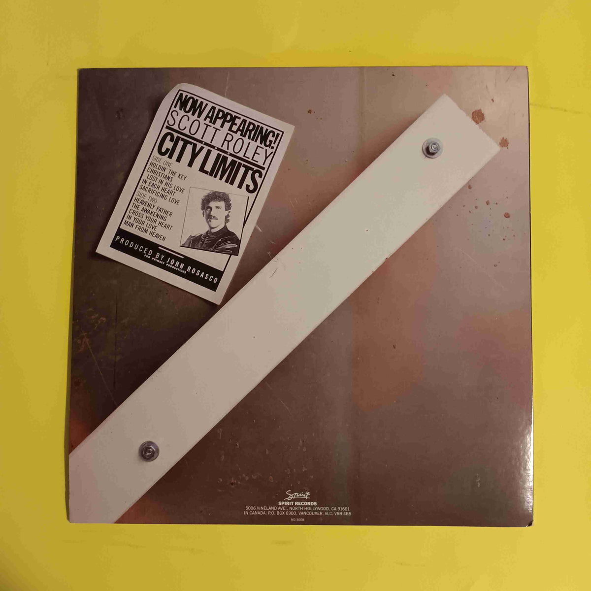 City Limits / Scott Roley - Self Titled AUTOGRAPHED - 1981 - ND3008 Used - VG++ - Vinyl City Limits / Scott Roley - Self Titled AUTOGRAPHED - 1981 - ND3008 Used - VG++ - Vinyl