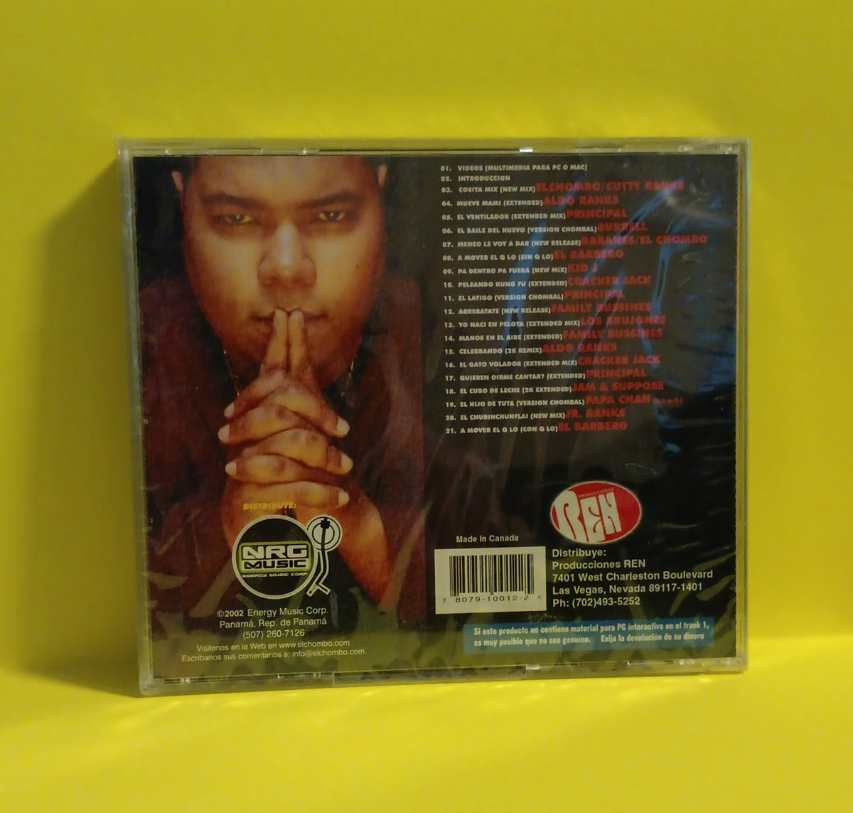 El Chombo - Cuentos De La Cripta (Remixes) - 2002 - CDRC-10012 New - Sealed - CDs El Chombo - Cuentos De La Cripta (Remixes) - 2002 - CDRC-10012 New - Sealed - CDs