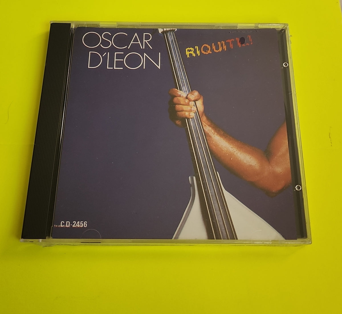 Oscar D'Leon - Riquiti - 1987 - CD-2456 New - Sealed - CDs Oscar D'Leon - Riquiti - 1987 - CD-2456 New - Sealed - CDs
