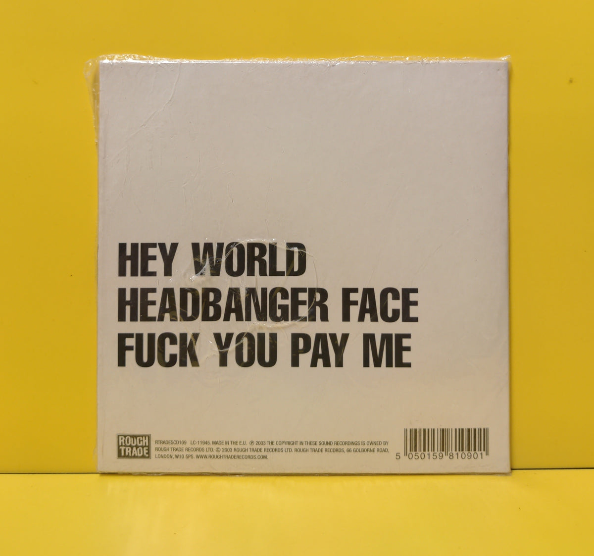 A.R.E. Weapons - Hey World - 2003 - RTRADESCD109 New - Sealed - CDs A.R.E. Weapons - Hey World - 2003 - RTRADESCD109 New - Sealed - CDs