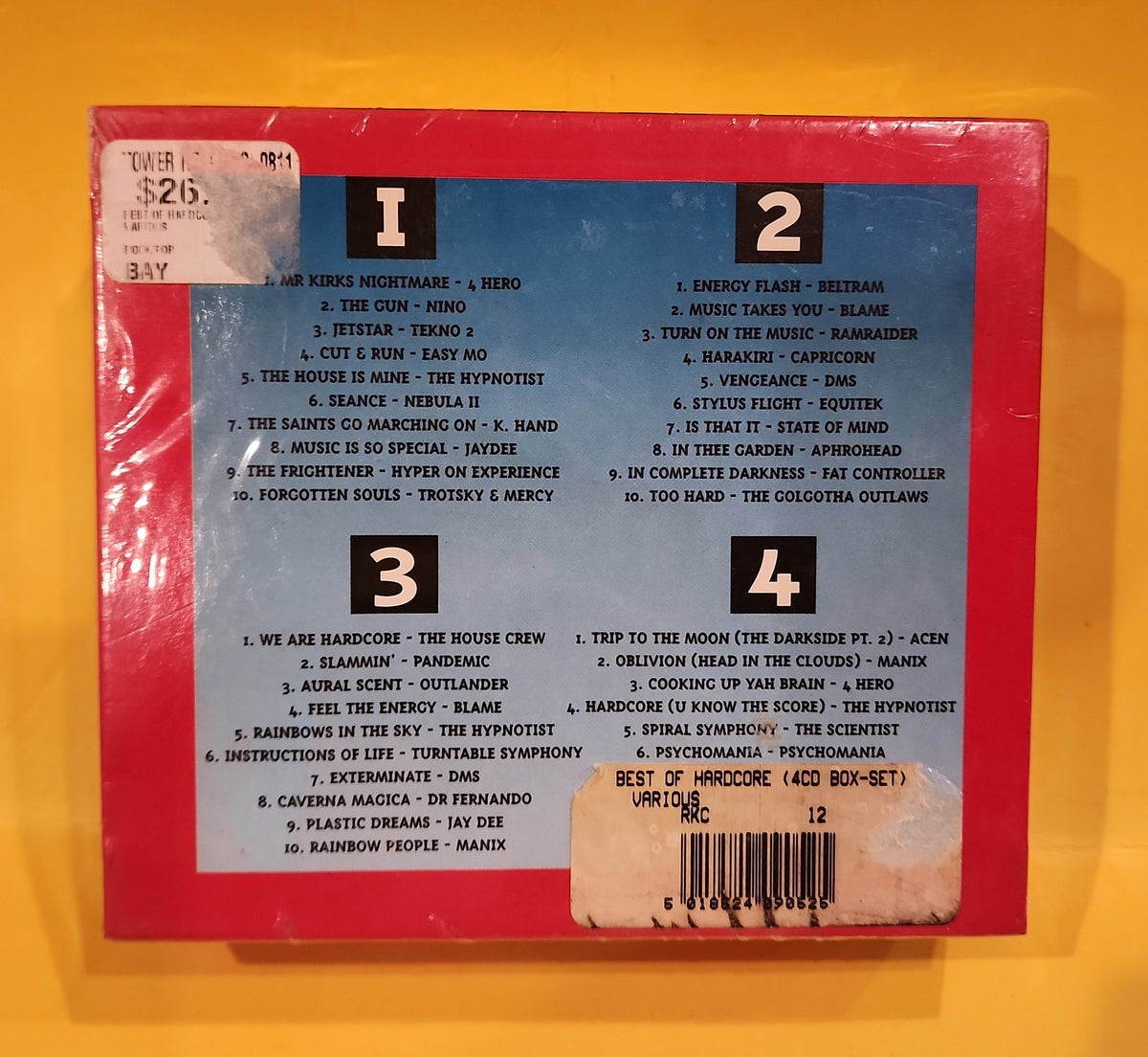 Various - Best Of Hardcore - 1995 - LOW BOX CD 12 New - Sealed - CDs Various - Best Of Hardcore - 1995 - LOW BOX CD 12 New - Sealed - CDs