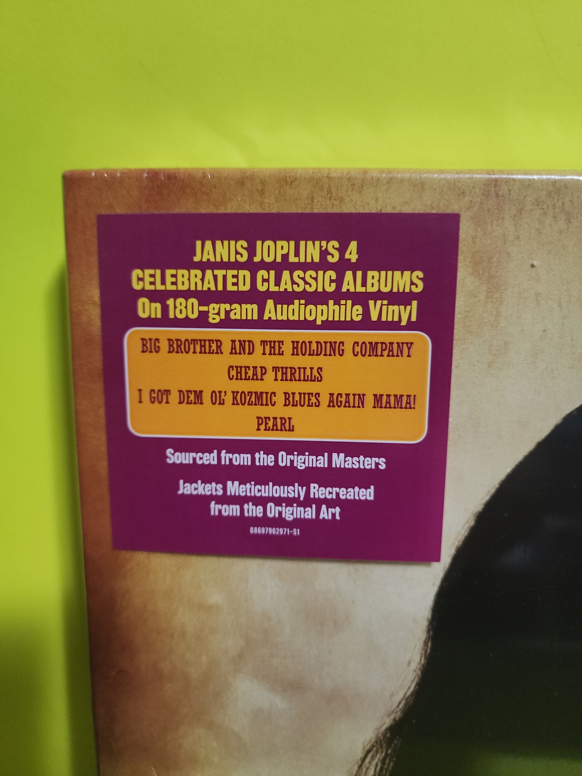 Janis Joplin - Janis - 2012 - SNYL 629714 New - Sealed - Vinyl Janis Joplin - Janis - 2012 - SNYL 629714 New - Sealed - Vinyl