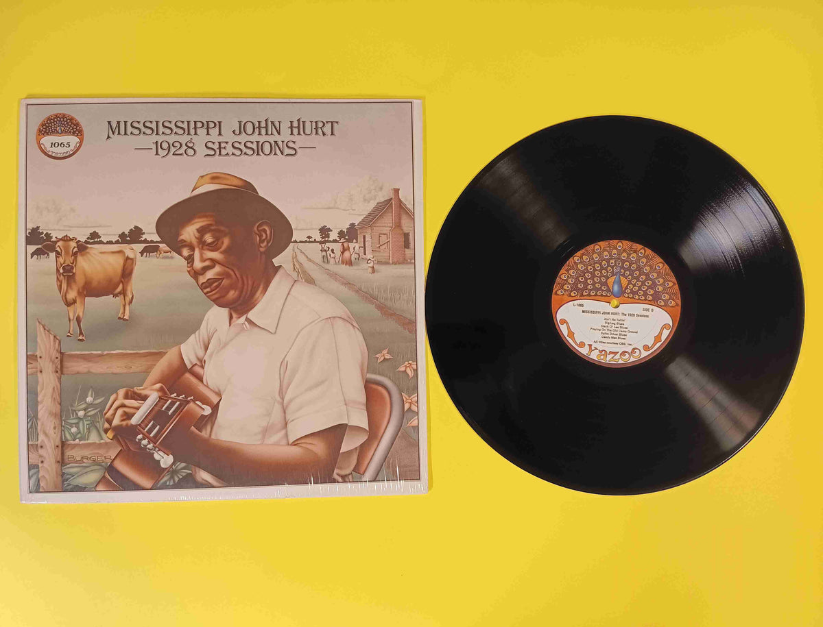 Mississippi John Hurt - 1928 Sessions w. Shrink - 1979 - L-1065 Used - EX - Vinyl Mississippi John Hurt - 1928 Sessions w. Shrink - 1979 - L-1065 Used - EX - Vinyl