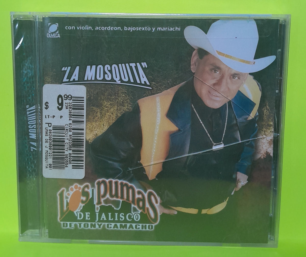 Tony Camacho - Los Pumas De Jalisco - 2006 - 82903-60012-2 New - Sealed - CDs Tony Camacho - Los Pumas De Jalisco - 2006 - 82903-60012-2 New - Sealed - CDs
