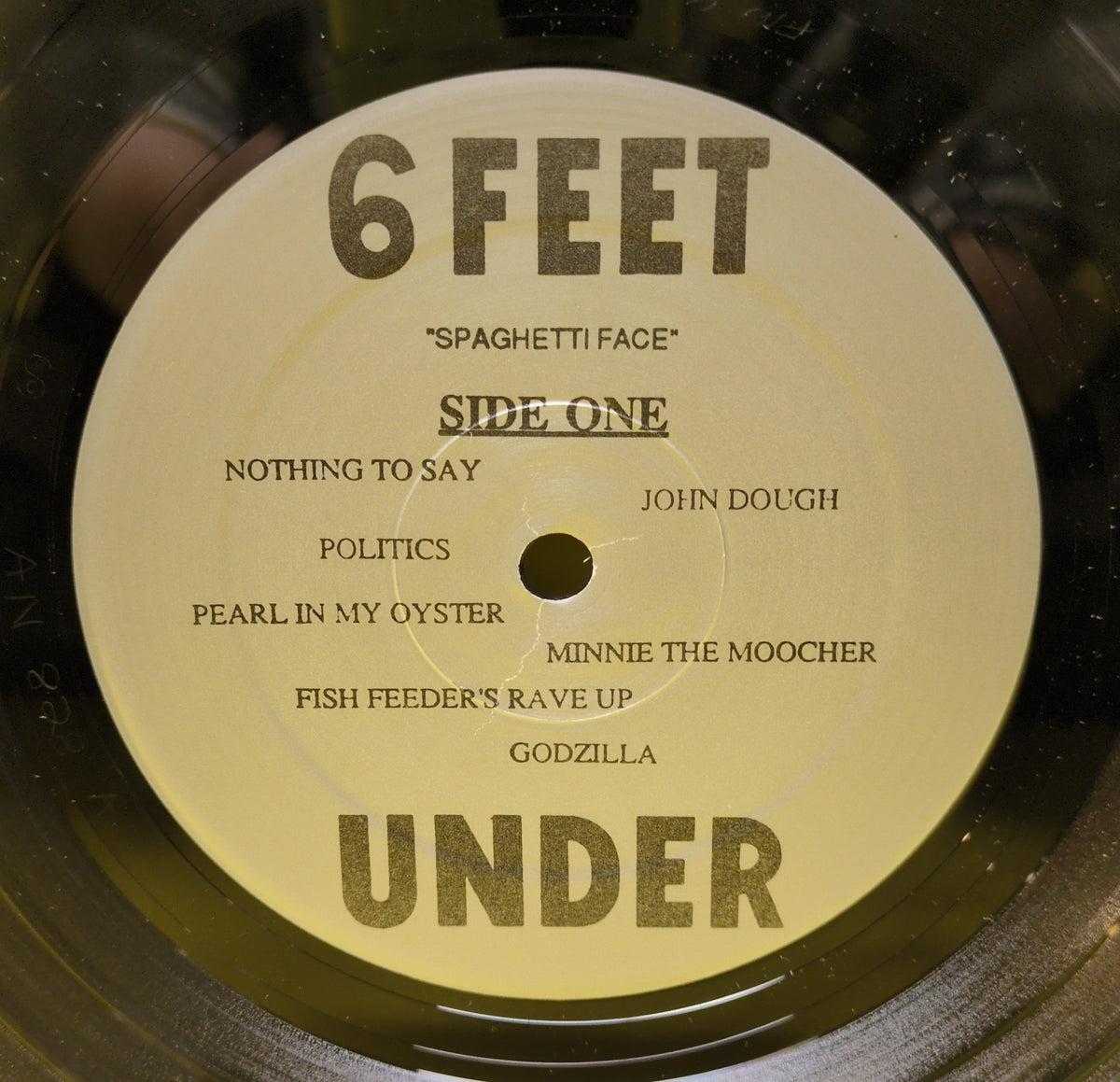 6 Feet Under - Spaghetti Face - 1989 - AN-828 Used - VG++ - Vinyl 6 Feet Under - Spaghetti Face - 1989 - AN-828 Used - VG++ - Vinyl