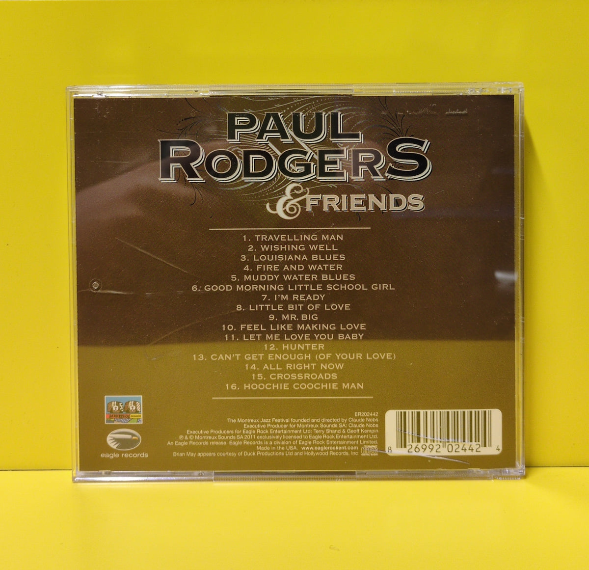 Paul Rodgers - Paul Rodgers & Friends - 2011 - ER202442 Used - EX - CDs Paul Rodgers - Paul Rodgers & Friends - 2011 - ER202442 Used - EX - CDs