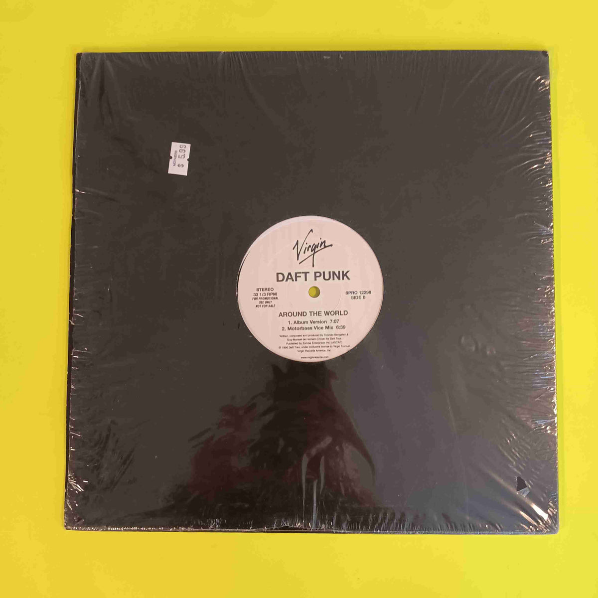 Daft Punk - Around the World PROMO - 1997 - SPRO 12298 Used - VG+ - Vinyl Daft Punk - Around the World PROMO - 1997 - SPRO 12298 Used - VG+ - Vinyl