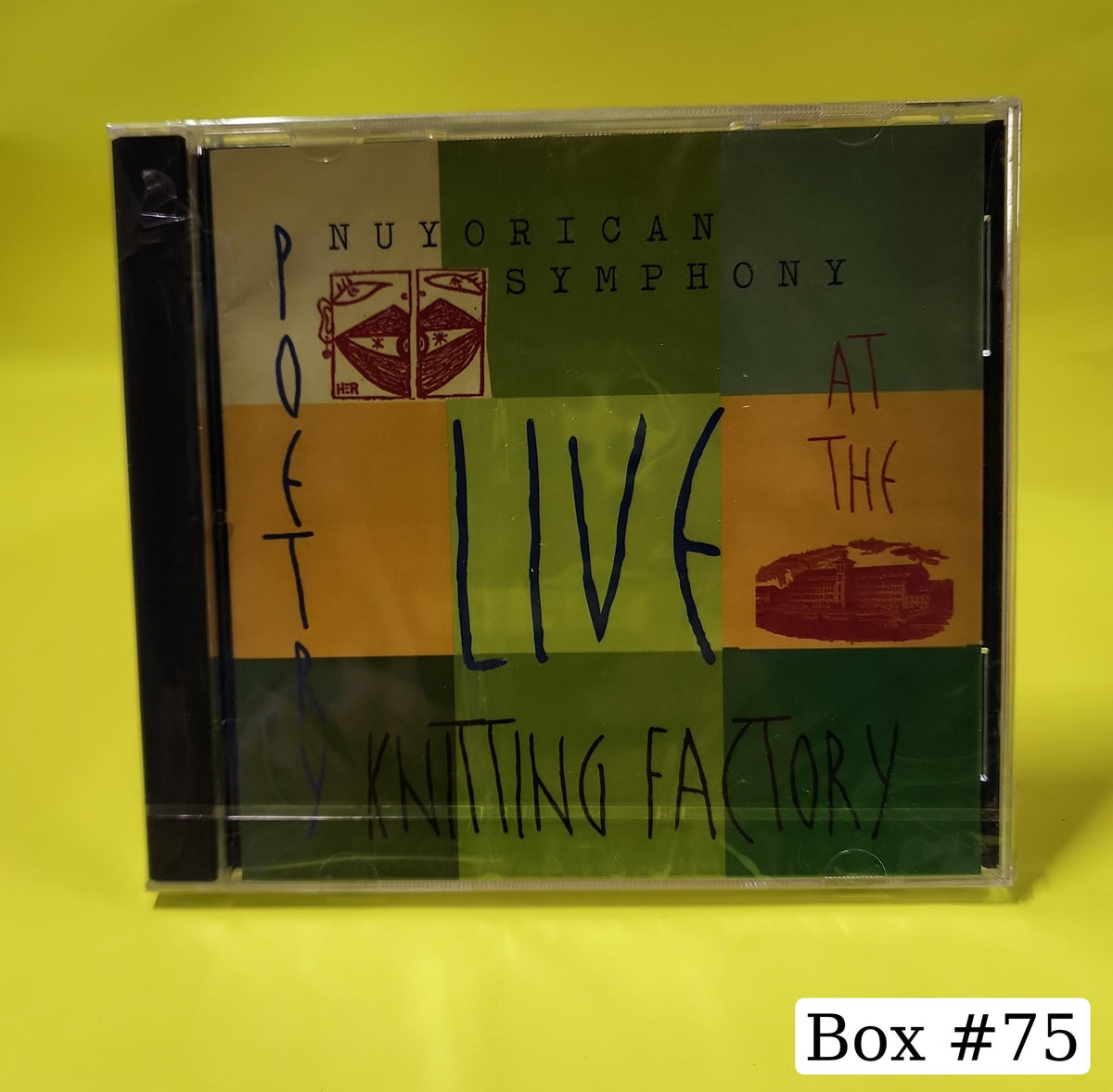 Nuyorican Symphony - Poetry Live At The Knitting Factory - New - Sealed - CDs Nuyorican Symphony - Poetry Live At The Knitting Factory - New - Sealed - CDs