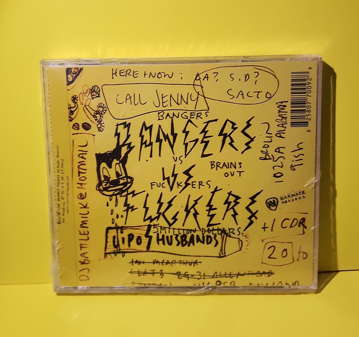 Coachwhips - Bangers Vs. Fuckers - 2003 - NCK 7009 New - Sealed - CDs Coachwhips - Bangers Vs. Fuckers - 2003 - NCK 7009 New - Sealed - CDs