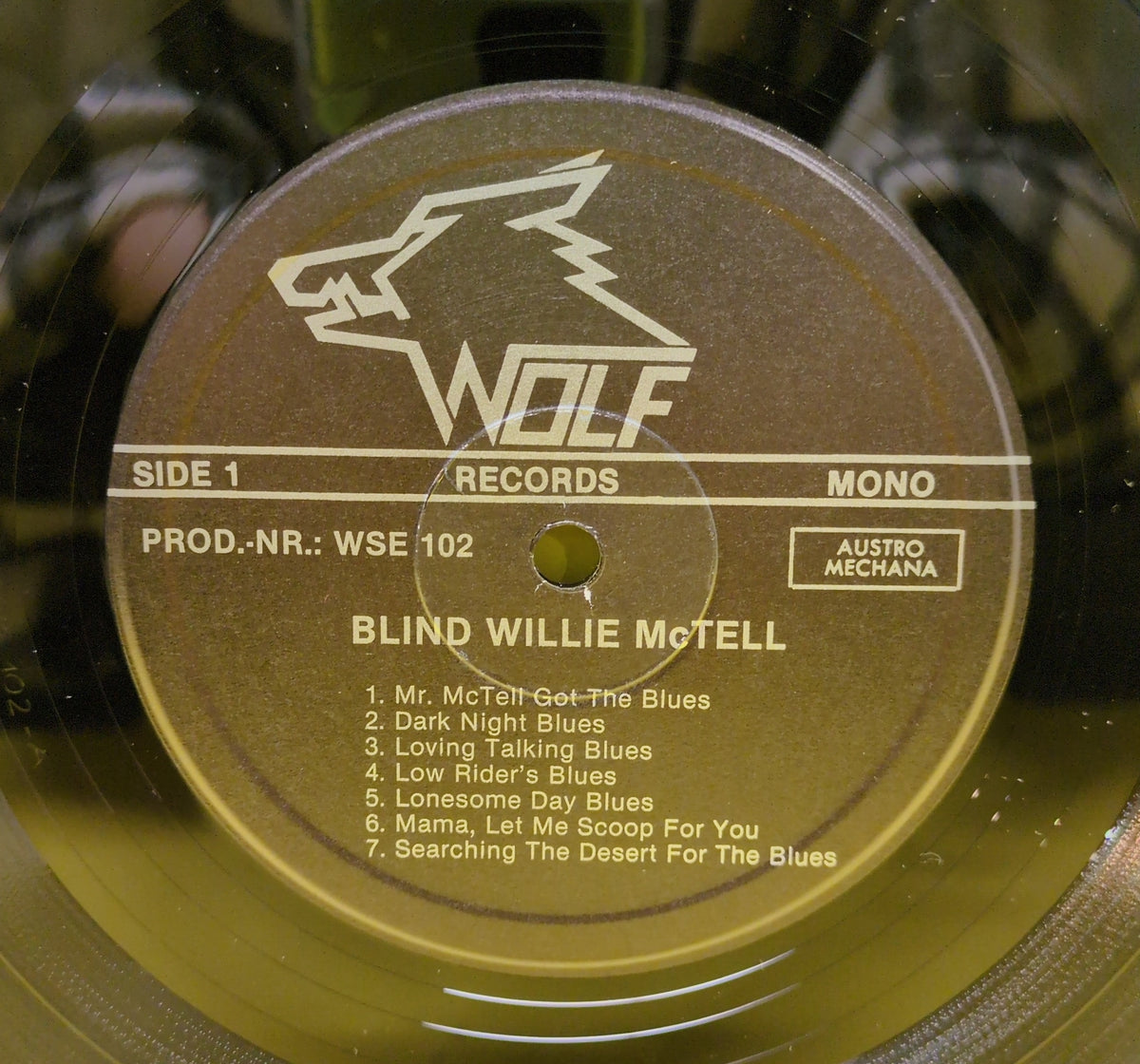 Blind Willie McTell - The Remaining Titles 1927-1949 - 1982 - WSE 102 Used - EX - Vinyl Blind Willie McTell - The Remaining Titles 1927-1949 - 1982 - WSE 102 Used - EX - Vinyl