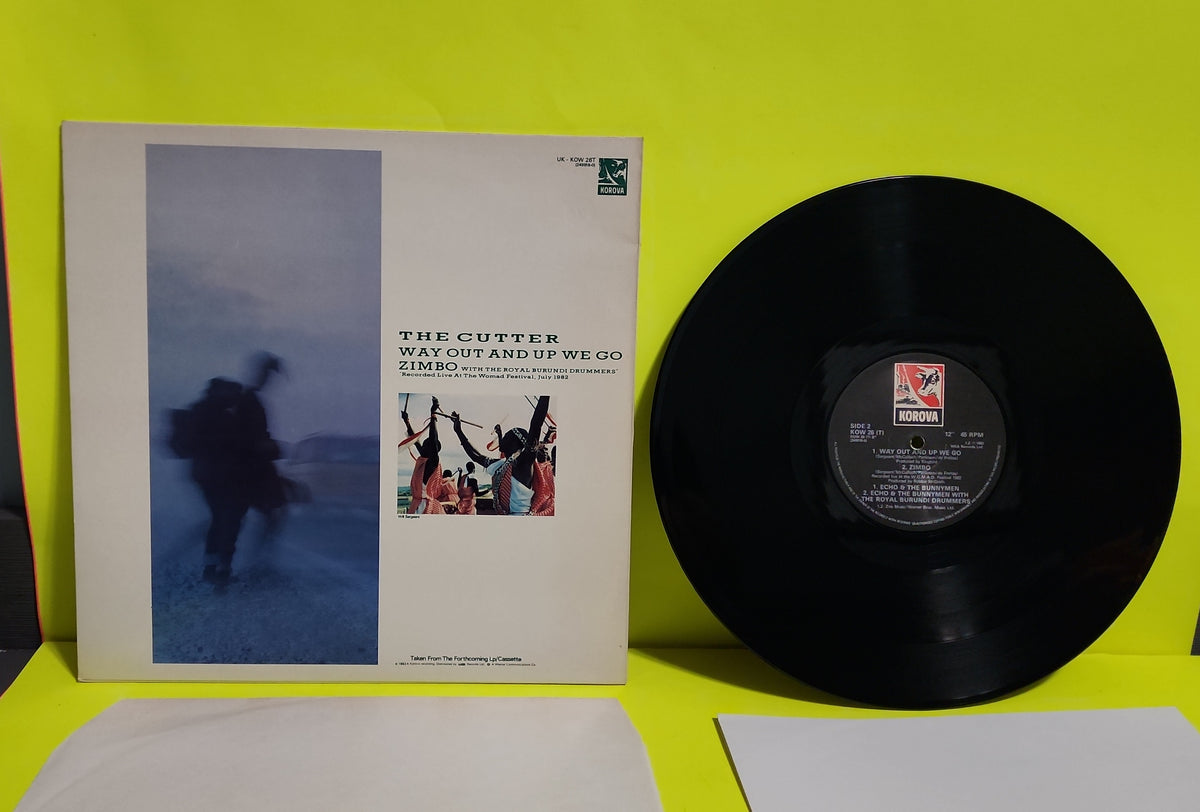 Echo & Bunnymen - The Cutter / UK, Black Centre Labels + Poster Ex. - 1983 - Used - VG++ - Vinyl Echo & Bunnymen - The Cutter / UK, Black Centre Labels + Poster Ex. - 1983 - Used - VG++ - Vinyl