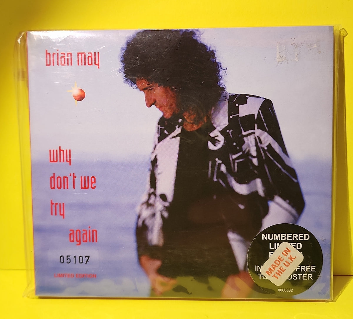 Brian May - Why Don't We Try Again - 1998 - 7243 8 86058 2 3 Used - EX, NM - CDs Brian May - Why Don't We Try Again - 1998 - 7243 8 86058 2 3 Used - EX, NM - CDs