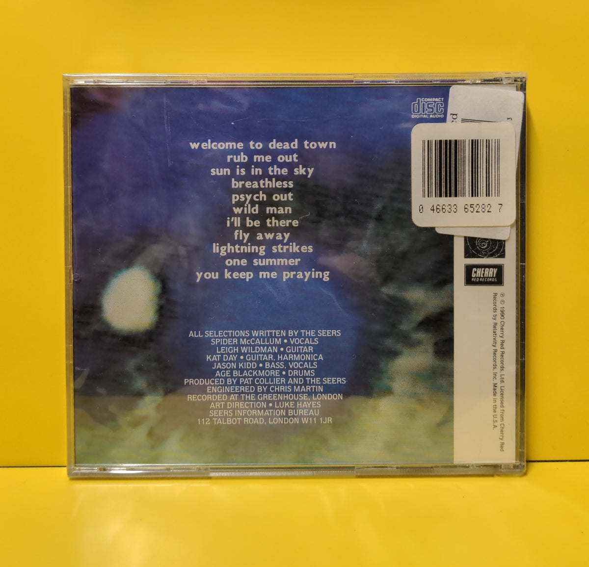 The Seers - Psych Out - 1990 - 88561-1043-2 New - Sealed - CDs The Seers - Psych Out - 1990 - 88561-1043-2 New - Sealed - CDs