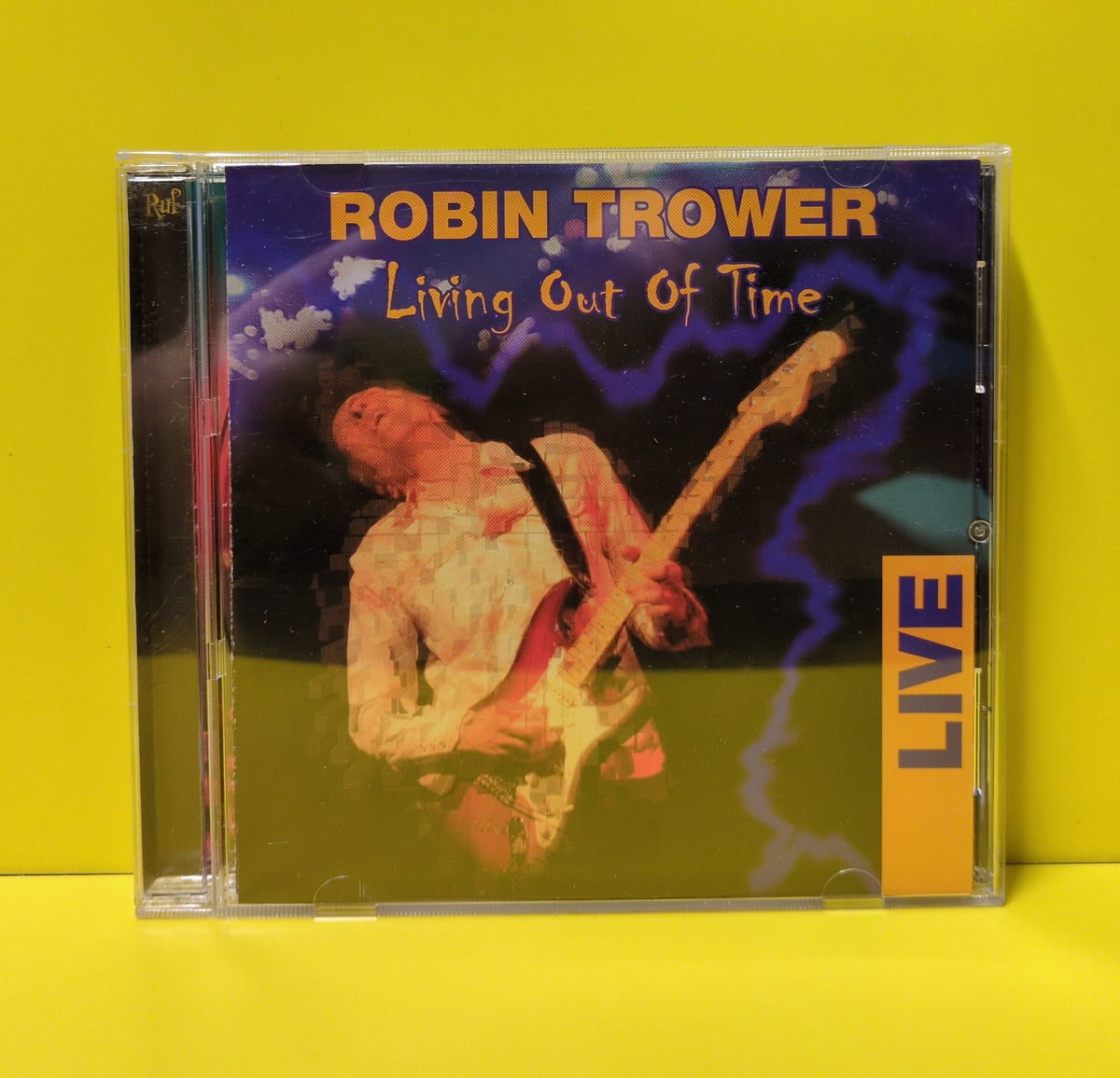 Robin Trower - Living Out Of Time: Live - 2005 - RUF 1111 Used - EX - CDs Robin Trower - Living Out Of Time: Live - 2005 - RUF 1111 Used - EX - CDs