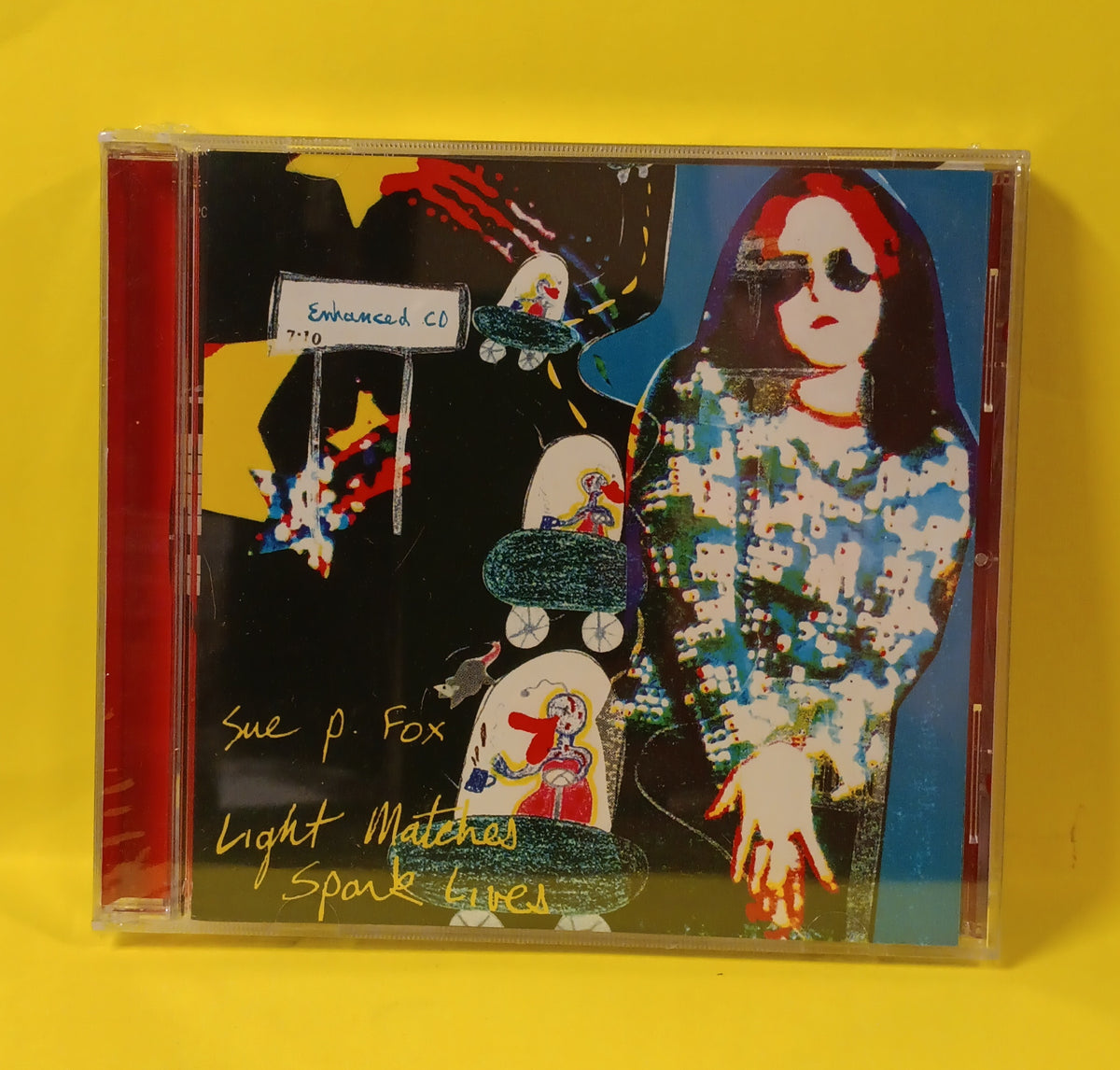 Sue P. Fox - Light Matches Spark Lives - 1999 - KRS 302 New - Sealed - CDs Sue P. Fox - Light Matches Spark Lives - 1999 - KRS 302 New - Sealed - CDs