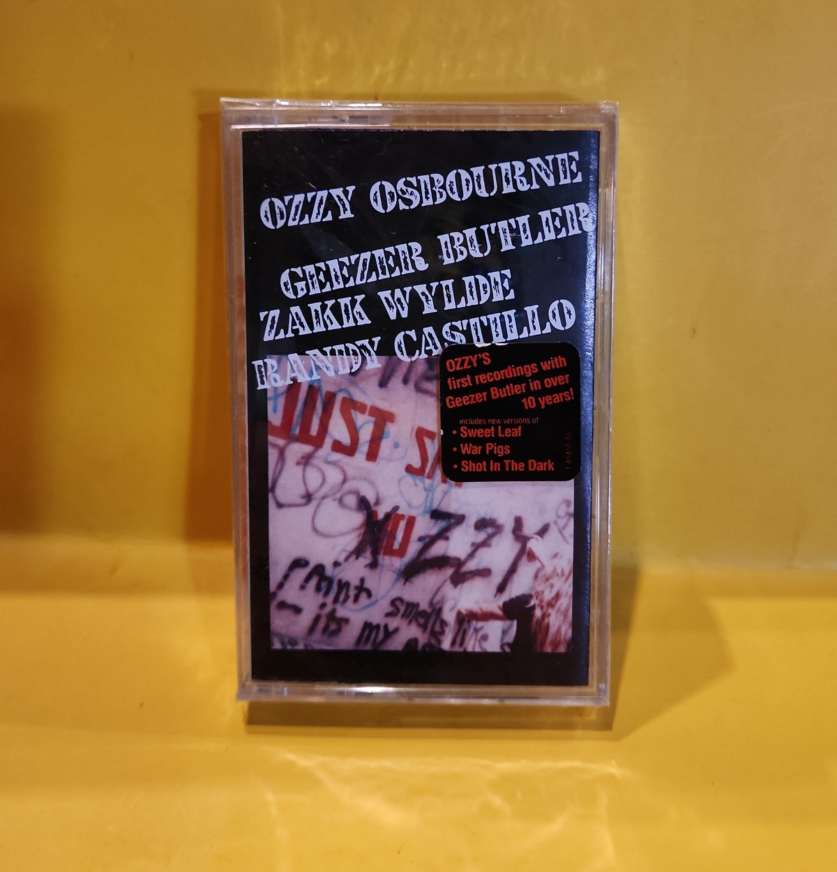 Ozzy Osbourne - Just Say Ozzy - 1990 - 6ZT 45451 New - Sealed - cassettes Ozzy Osbourne - Just Say Ozzy - 1990 - 6ZT 45451 New - Sealed - cassettes