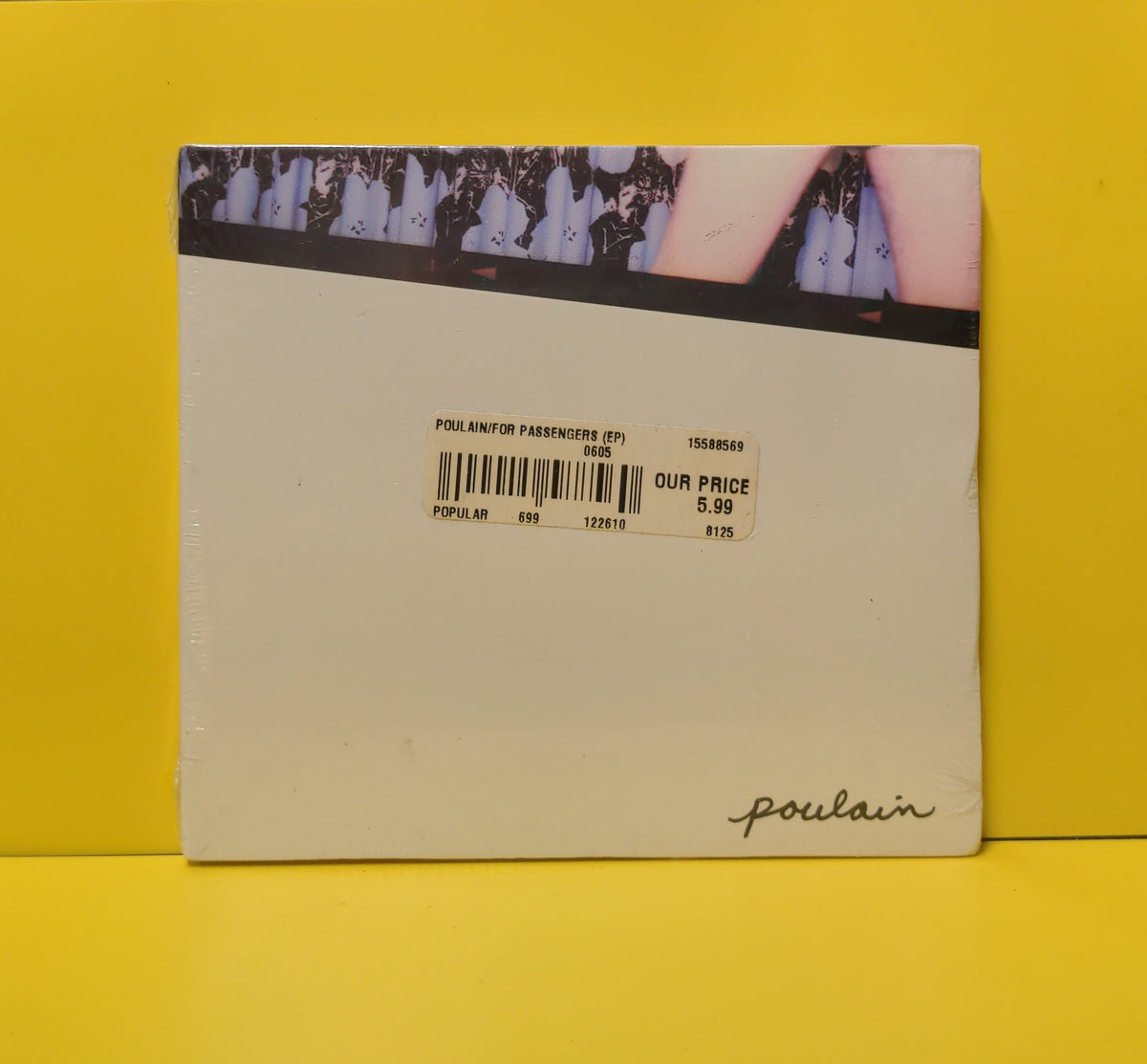 Poulain - For Passengers - 2003 - B0000600-02 New - Sealed - CDs Poulain - For Passengers - 2003 - B0000600-02 New - Sealed - CDs