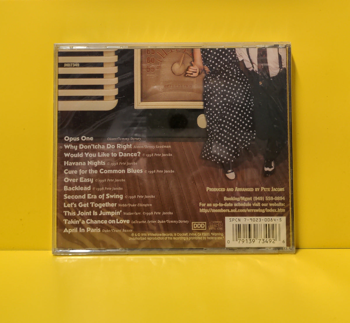 Pete Jacobs and his Wartime Radio Review - Would You Like To Dance? - 1998 - New - Sealed - CDs Pete Jacobs and his Wartime Radio Review - Would You Like To Dance? - 1998 - New - Sealed - CDs