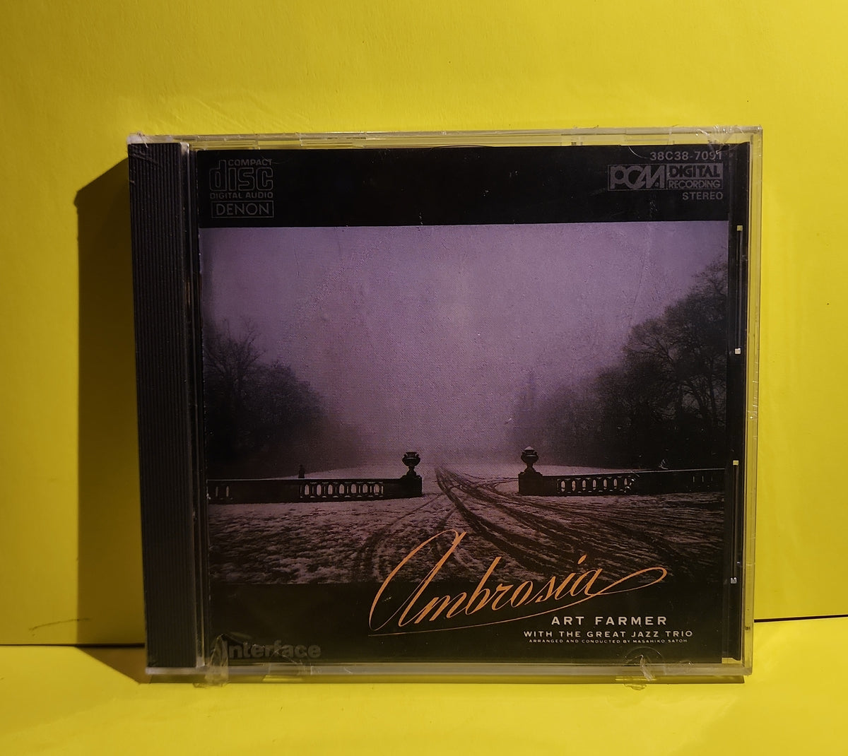 Art Farmer With The Great Jazz Trio - Ambrosia - 1984 - 38C38-7091 New - Sealed - CDs Art Farmer With The Great Jazz Trio - Ambrosia - 1984 - 38C38-7091 New - Sealed - CDs