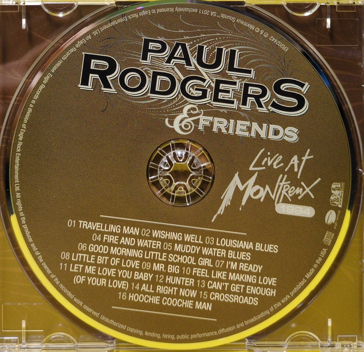 Paul Rodgers - Paul Rodgers & Friends - 2011 - ER202442 Used - EX - CDs Paul Rodgers - Paul Rodgers & Friends - 2011 - ER202442 Used - EX - CDs