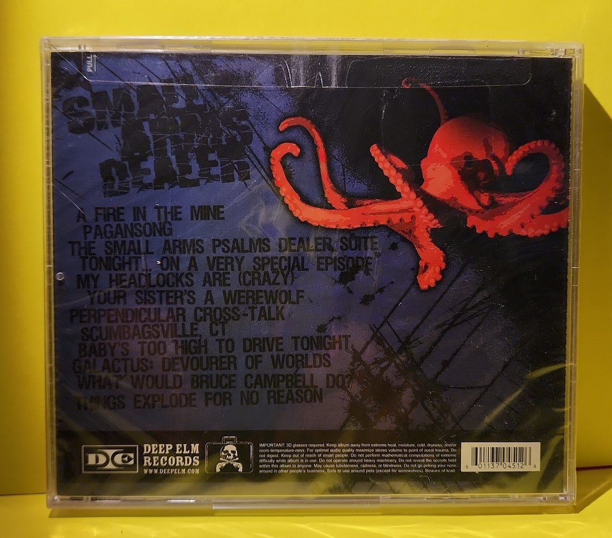 Small Arms Dealer - A Single Unifying Theory - 2006 - DER-451 New - Sealed - CDs Small Arms Dealer - A Single Unifying Theory - 2006 - DER-451 New - Sealed - CDs