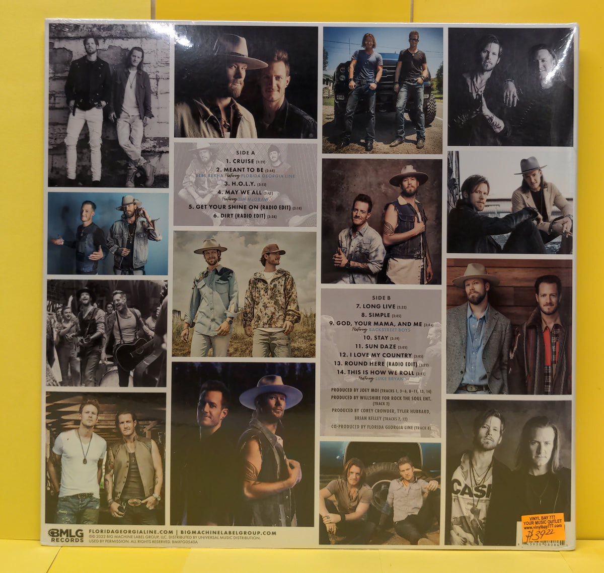 Florida Georgia Line - Greatest Hits - 2022 - BMXFG0540A New - Sealed - Vinyl Florida Georgia Line - Greatest Hits - 2022 - BMXFG0540A New - Sealed - Vinyl