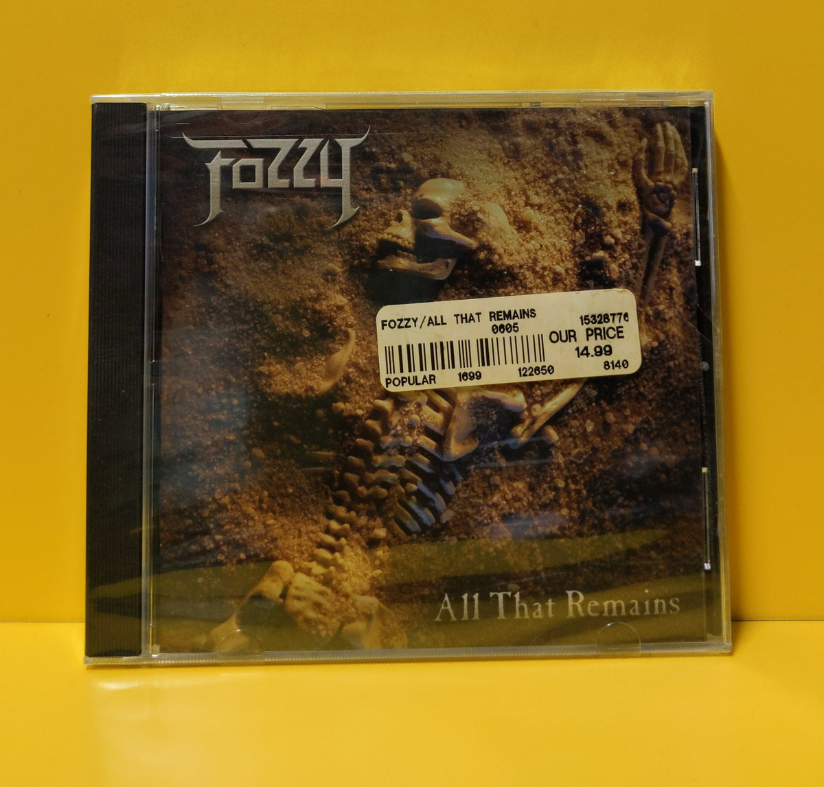 Fozzy - All That Remains - 2005 - ASH 2022-2 New - Sealed - CDs Fozzy - All That Remains - 2005 - ASH 2022-2 New - Sealed - CDs