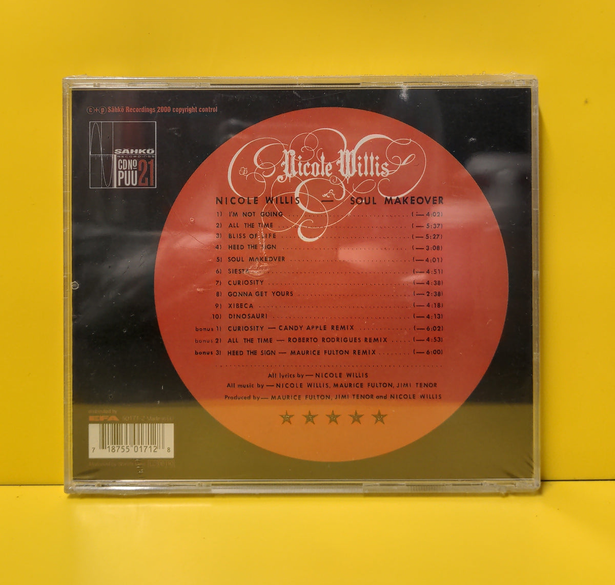 Nicole Willis - Soul Makeover - 2000 - PUU 21 New - Sealed - CDs Nicole Willis - Soul Makeover - 2000 - PUU 21 New - Sealed - CDs