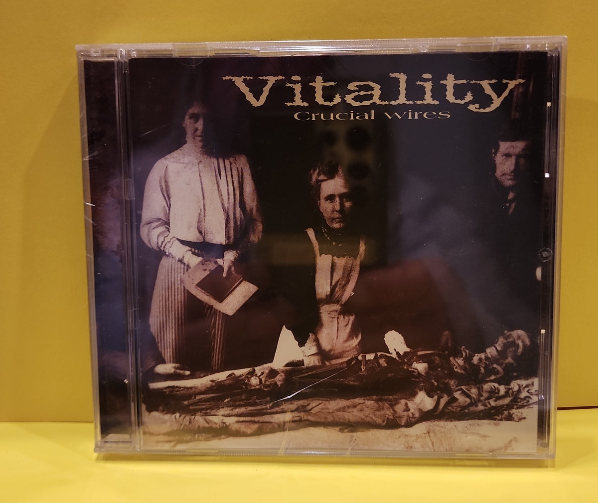 Vitality - Crucial Wires - 1998 - OVER 002 New - Sealed - CDs Vitality - Crucial Wires - 1998 - OVER 002 New - Sealed - CDs