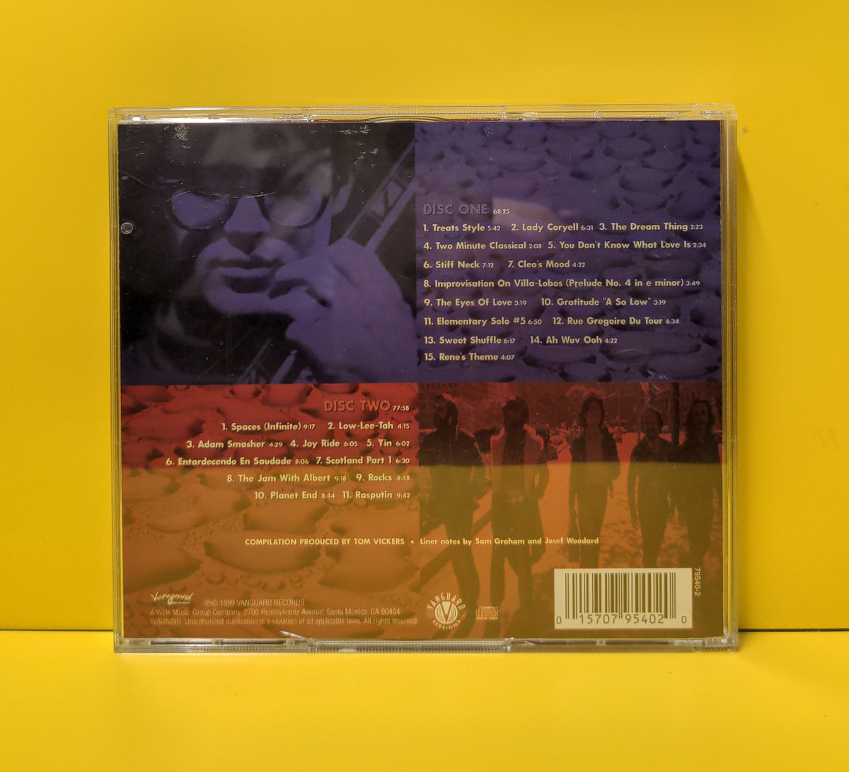 Larry Coryell & The Eleventh House - Improvisations (Best Of The Vanguard Years) - 1999 - 79540-2 Used - NM - 2xCD Larry Coryell & The Eleventh House - Improvisations (Best Of The Vanguard Years) - 1999 - 79540-2 Used - NM - 2xCD