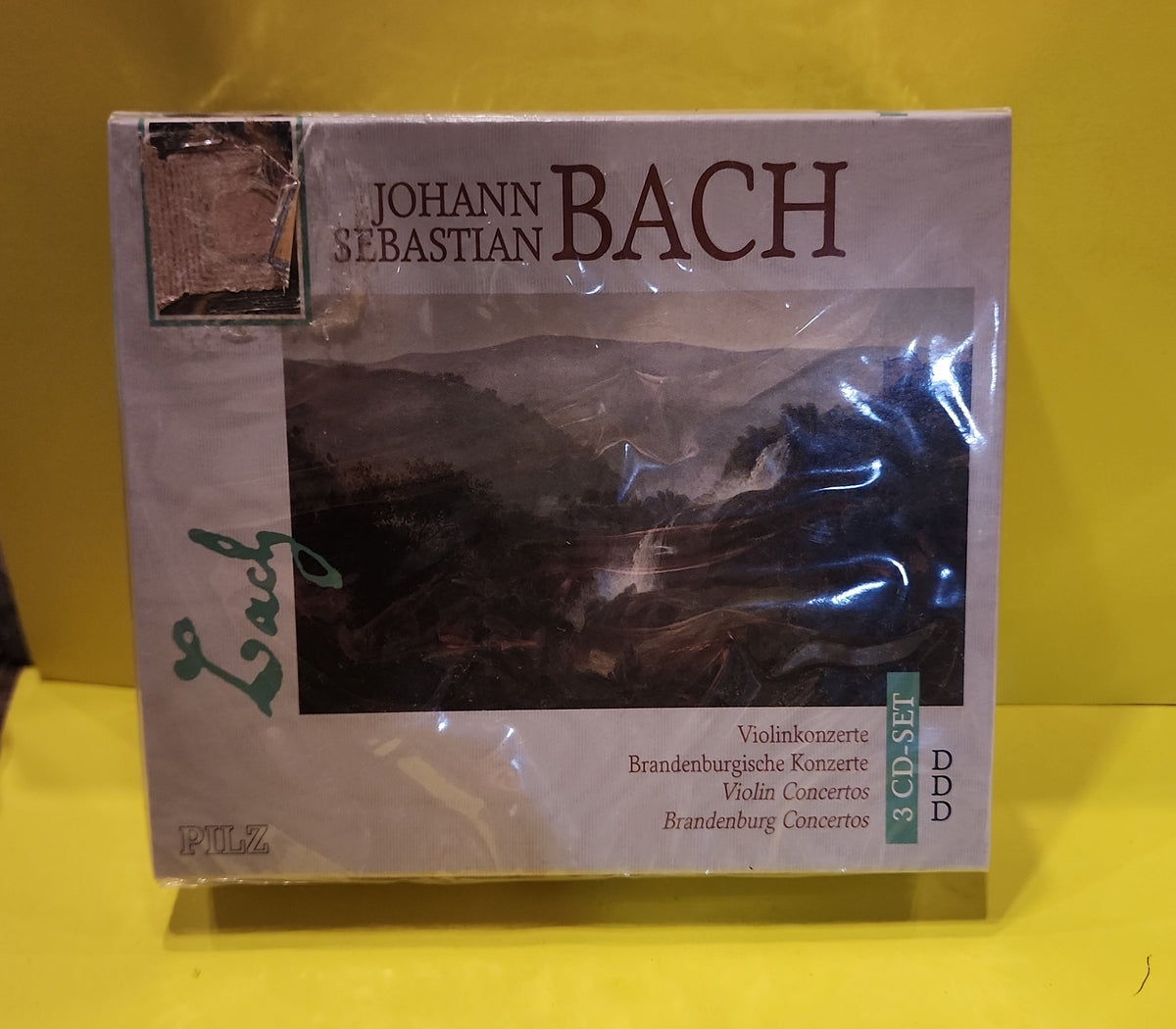 Johann Sebastian Bach - Violinkonzerte - 1992 - 44 1908-2 New - Sealed - CDs Johann Sebastian Bach - Violinkonzerte - 1992 - 44 1908-2 New - Sealed - CDs